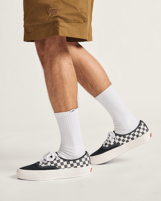 Premium Authentic Checkerboard Shoe in Checkerboard Asphalt Grey / White | Vans on sale