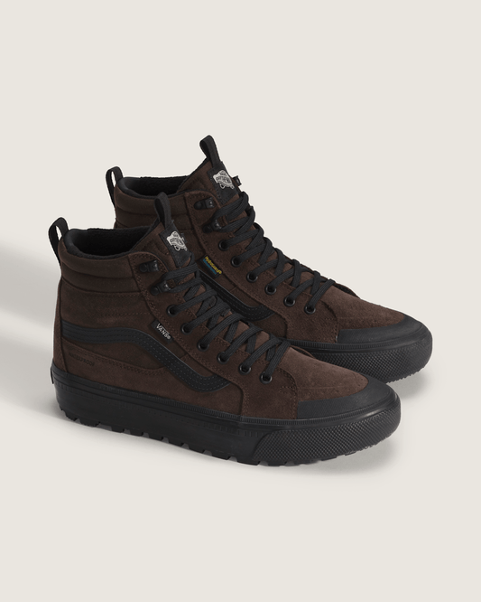 Sk8-Hi Waterproof Insulated Shoe in Brown / Black | Vans online