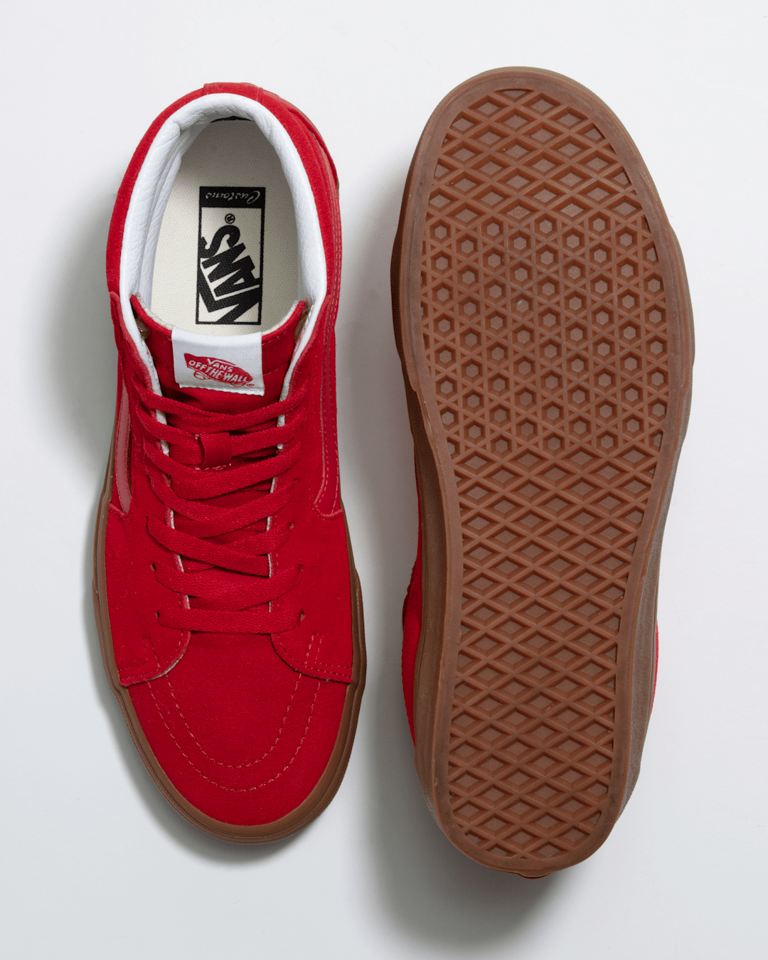 Customs Sk8-Hi Suede Shoe in Customs | Vans on sale