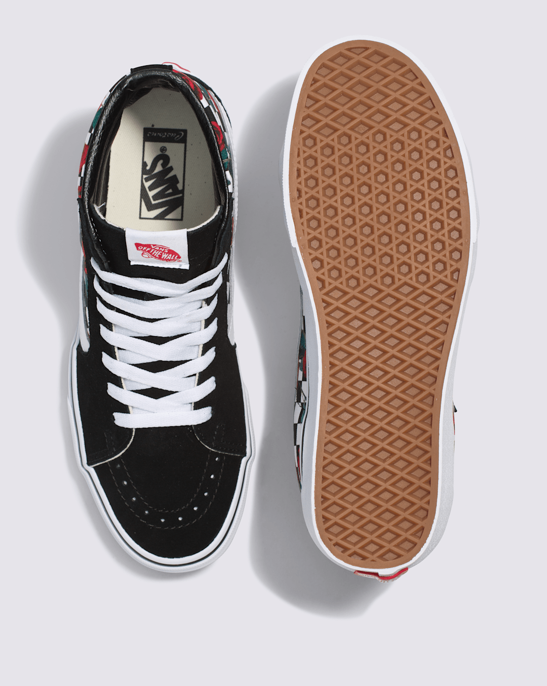 Customs Sk8-Hi Checkerboard Shoe in Customs | Vans outlet