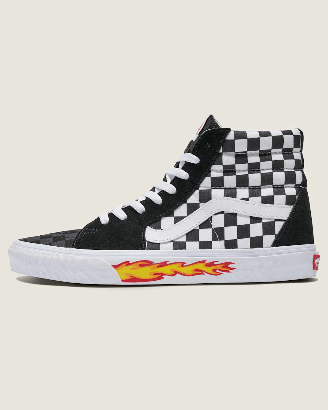 Customs Sk8-Hi Checkerboard Shoe in Customs | Vans on sale