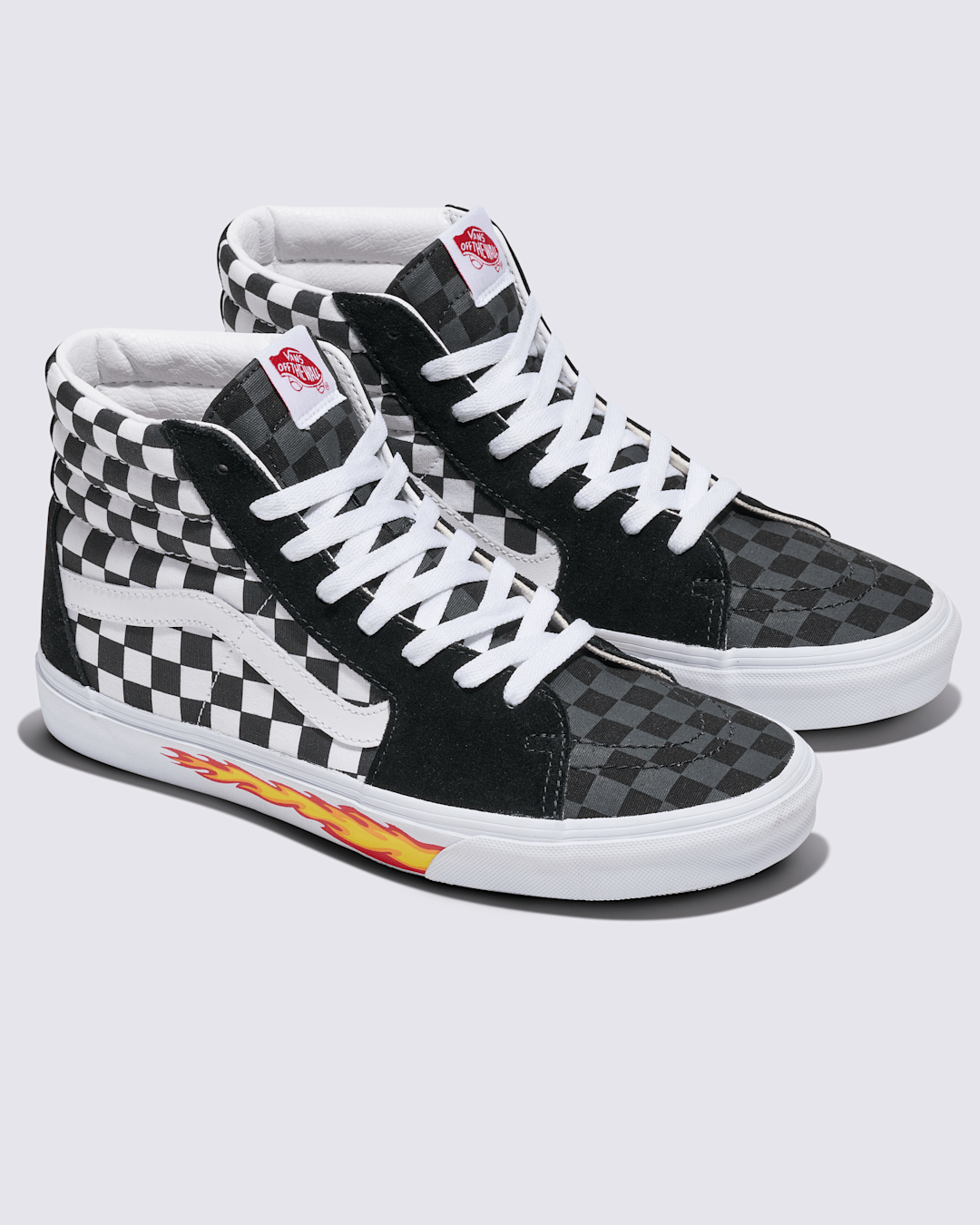 Customs Sk8-Hi Checkerboard Shoe in Customs | Vans on sale