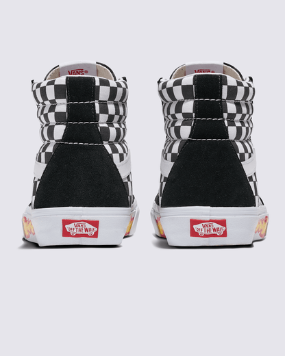 Customs Sk8-Hi Checkerboard Shoe in Customs | Vans on sale