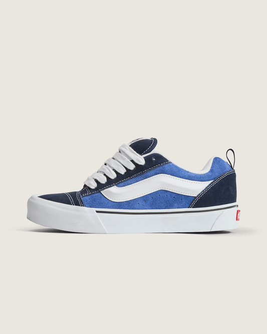 Knu Skool Shoe in Navy Blue / True White | Vans on sale