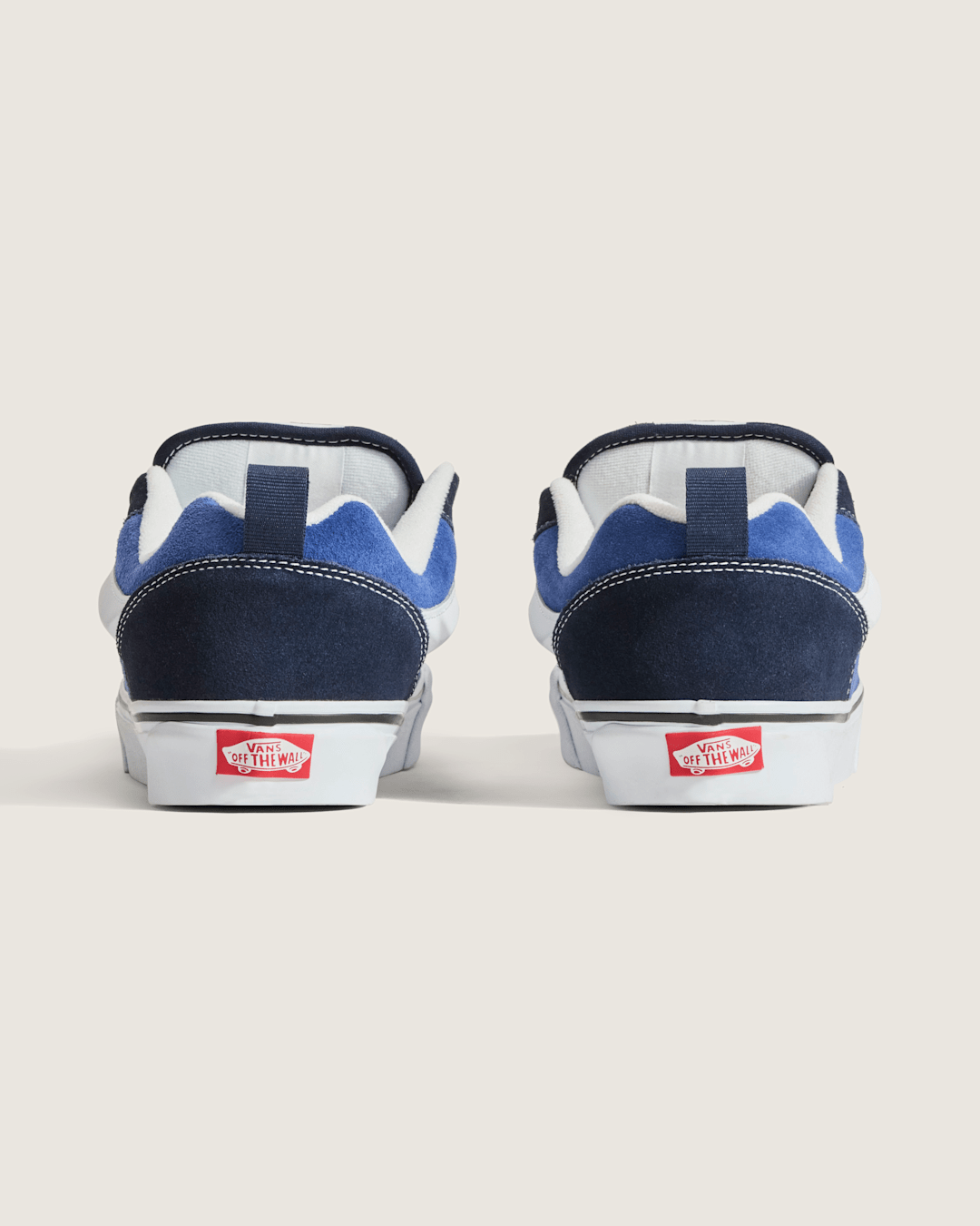 Knu Skool Shoe in Navy Blue / True White | Vans on sale