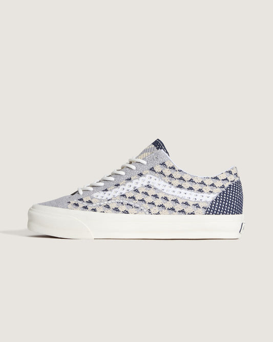 Premium Old Skool Shoe in Geo Check Frost Grey | Vans discount