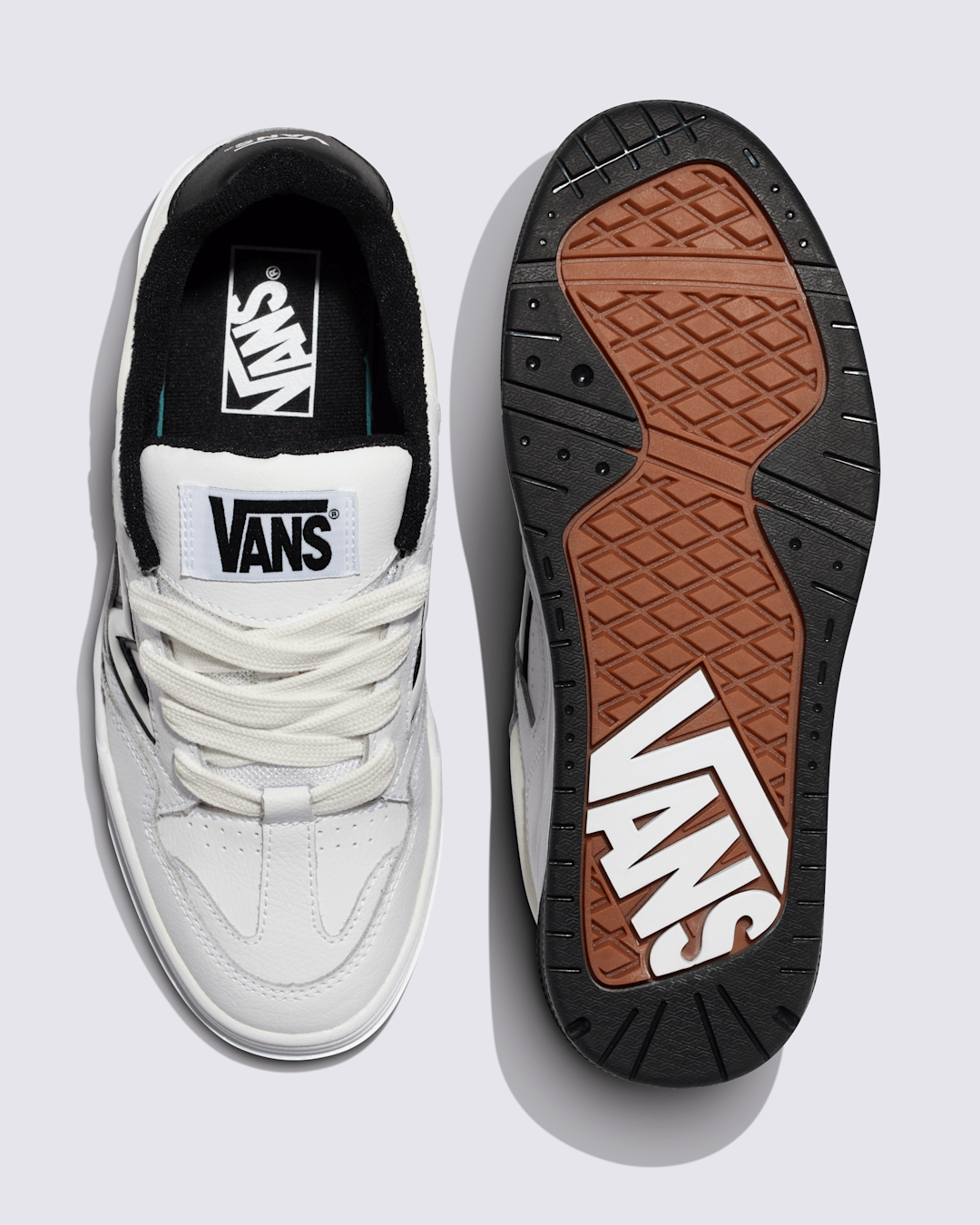 Upland Shoe in White / Black | Vans near me