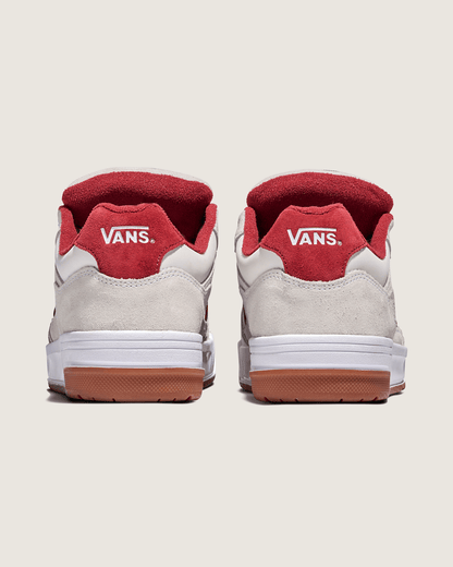 Upland Shoe in White / Sun-Dried Tomato Red | Vans online