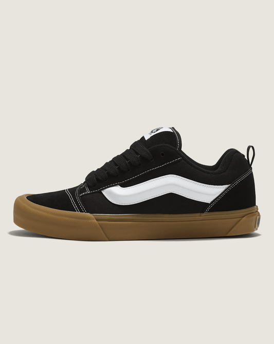 Knu Skool Shoe in Black / Gum | Vans on sale