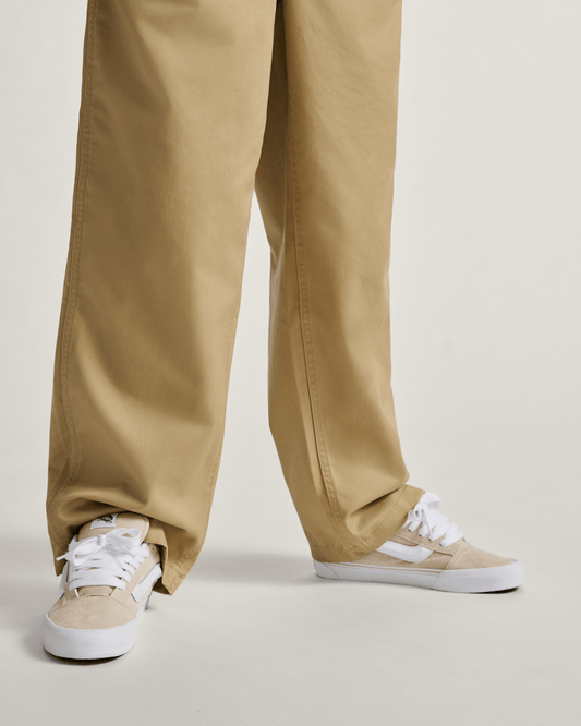 Knu Skool Shoe in Neutral Beige | Vans outlet