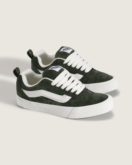 Knu Skool Shoe in Dried Kelp Green | Vans near me