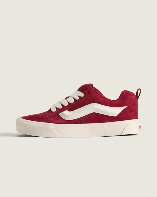 Knu Skool Shoe in Bordeaux Red | Vans discount