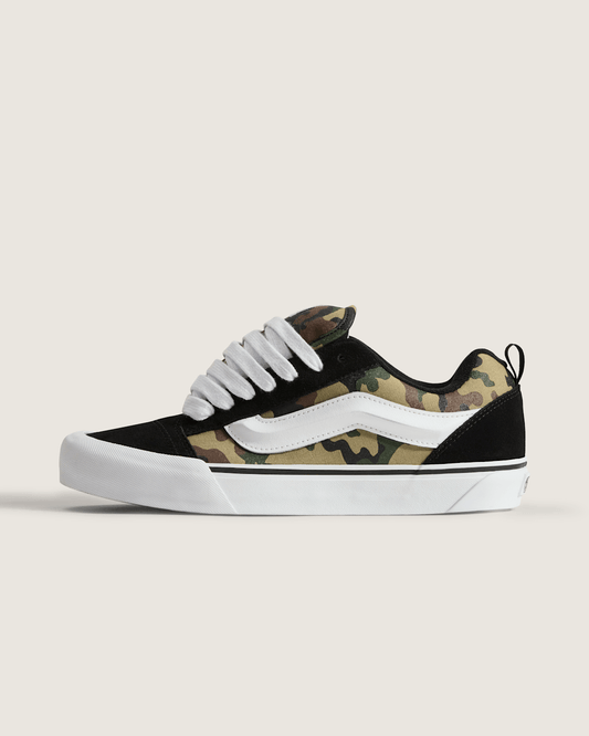 Knu Skool Shoe in Camo Jungle Green | Vans sale
