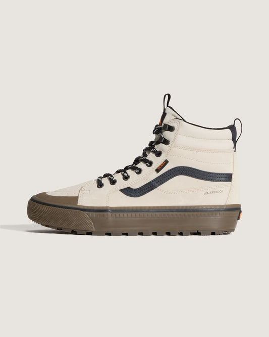 Sk8-Hi Waterproof Insulated Shoe in Oatmeal Beige / Black | Vans outlet