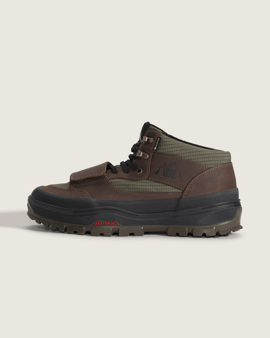 Mountain Mid GORE-TEX Insulated Shoe in Dark Green / Dark Brown | Vans sale