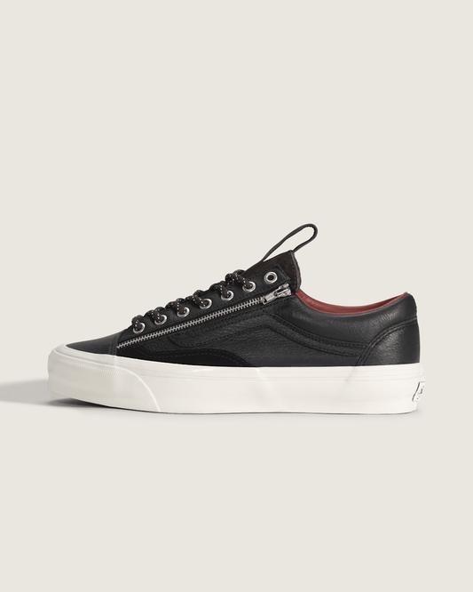Premium Old Skool Zip Shoe in Black | Vans near me