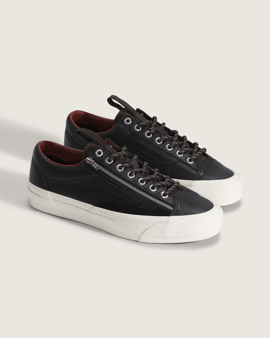 Premium Old Skool Zip Shoe in Black | Vans near me