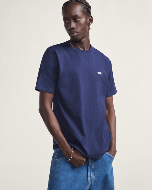 Left Chest Logo T-Shirt in Navy Blue | Vans near me