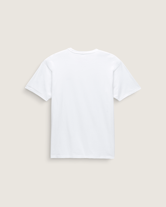 Left Chest Logo T-Shirt in White / Black | Vans sale