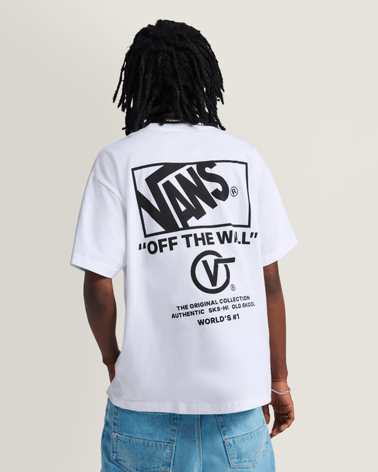 Stockpile T-Shirt in White | Vans on sale