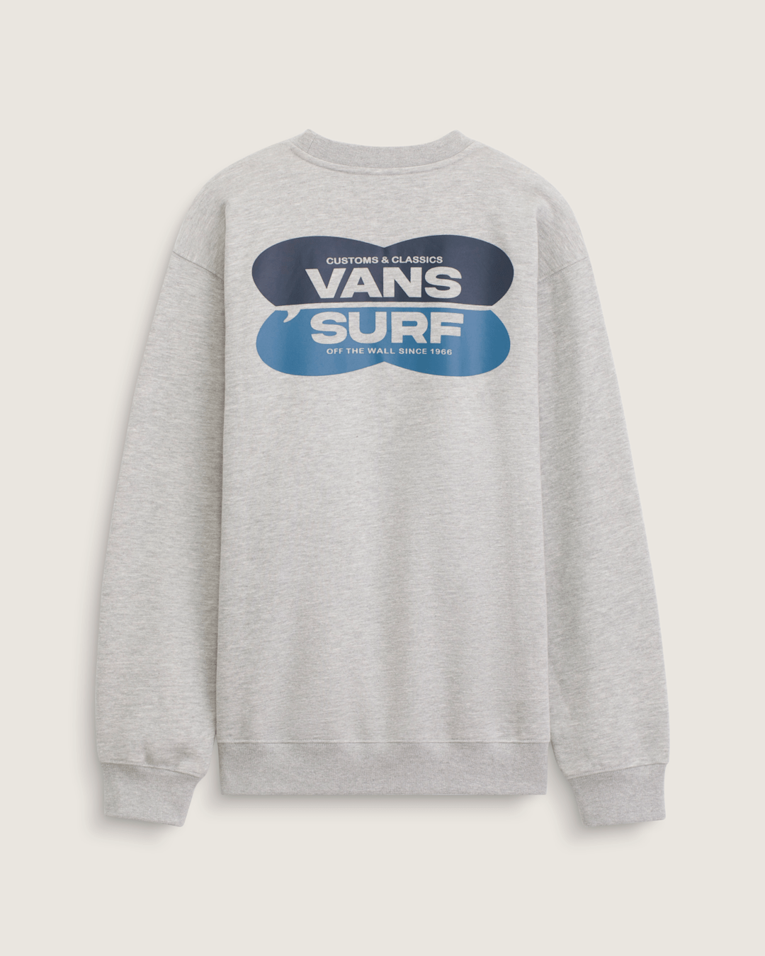 Palms Crew Sweatshirt in Cement Heather | Vans online