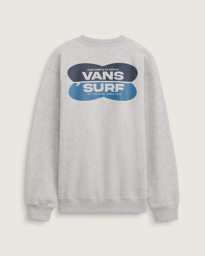 Palms Crew Sweatshirt in Cement Heather | Vans online