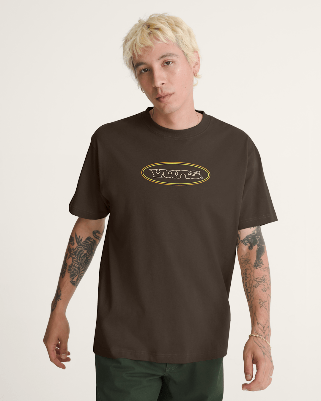Elevated Peaks T-Shirt in Demitasse Brown | Vans outlet