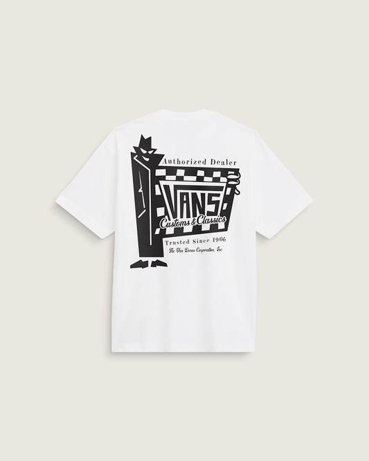 Authorized Dealer T-Shirt in White | Vans near me