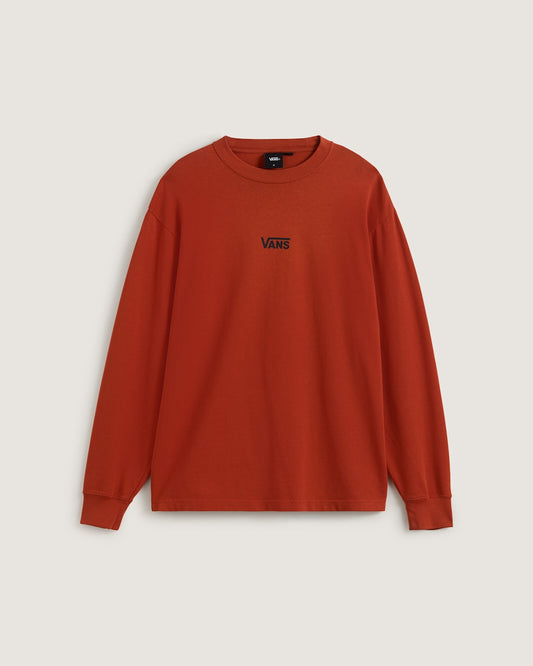 Premium Long Sleeve Graphic T-Shirt in Burnt Orange | Vans sale