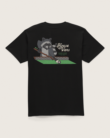 Billiards Lounge T-Shirt in Black | Vans online