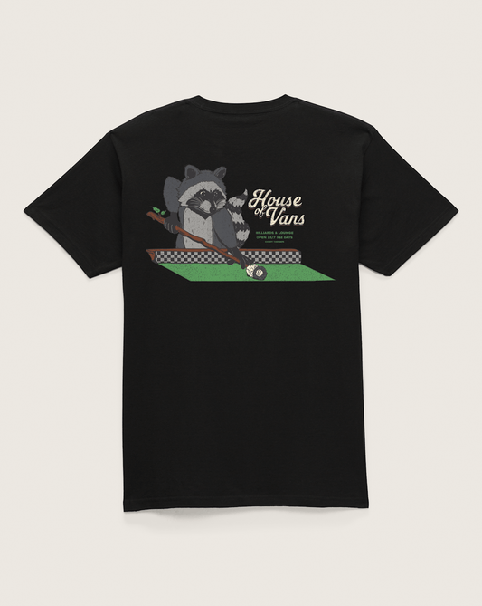 Billiards Lounge T-Shirt in Black | Vans online