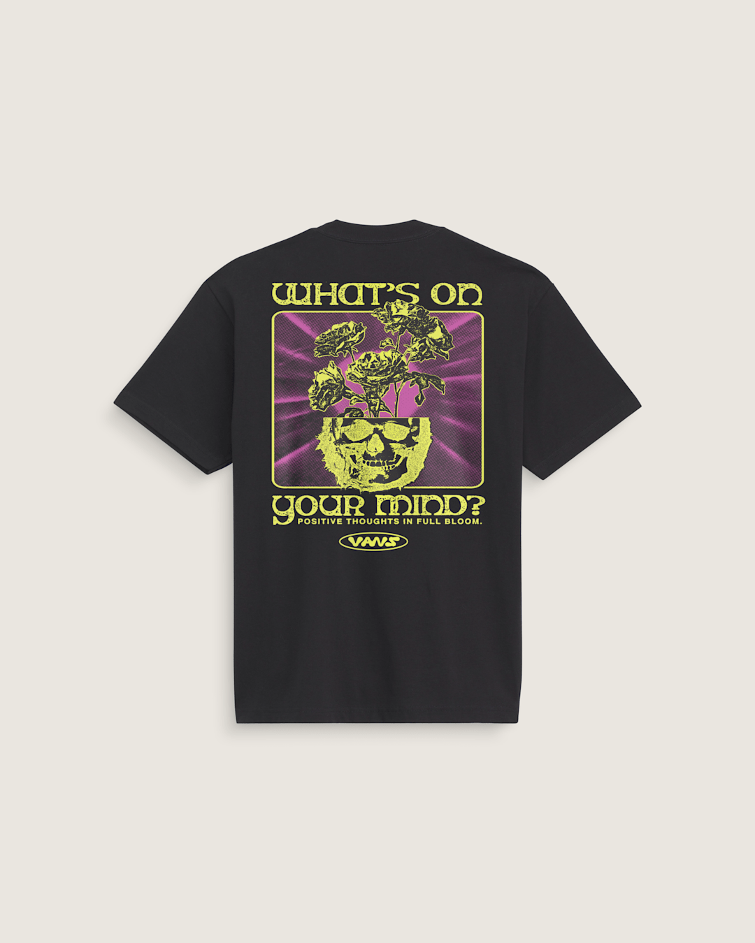 Positive Blooms T-Shirt in Black | Vans outlet