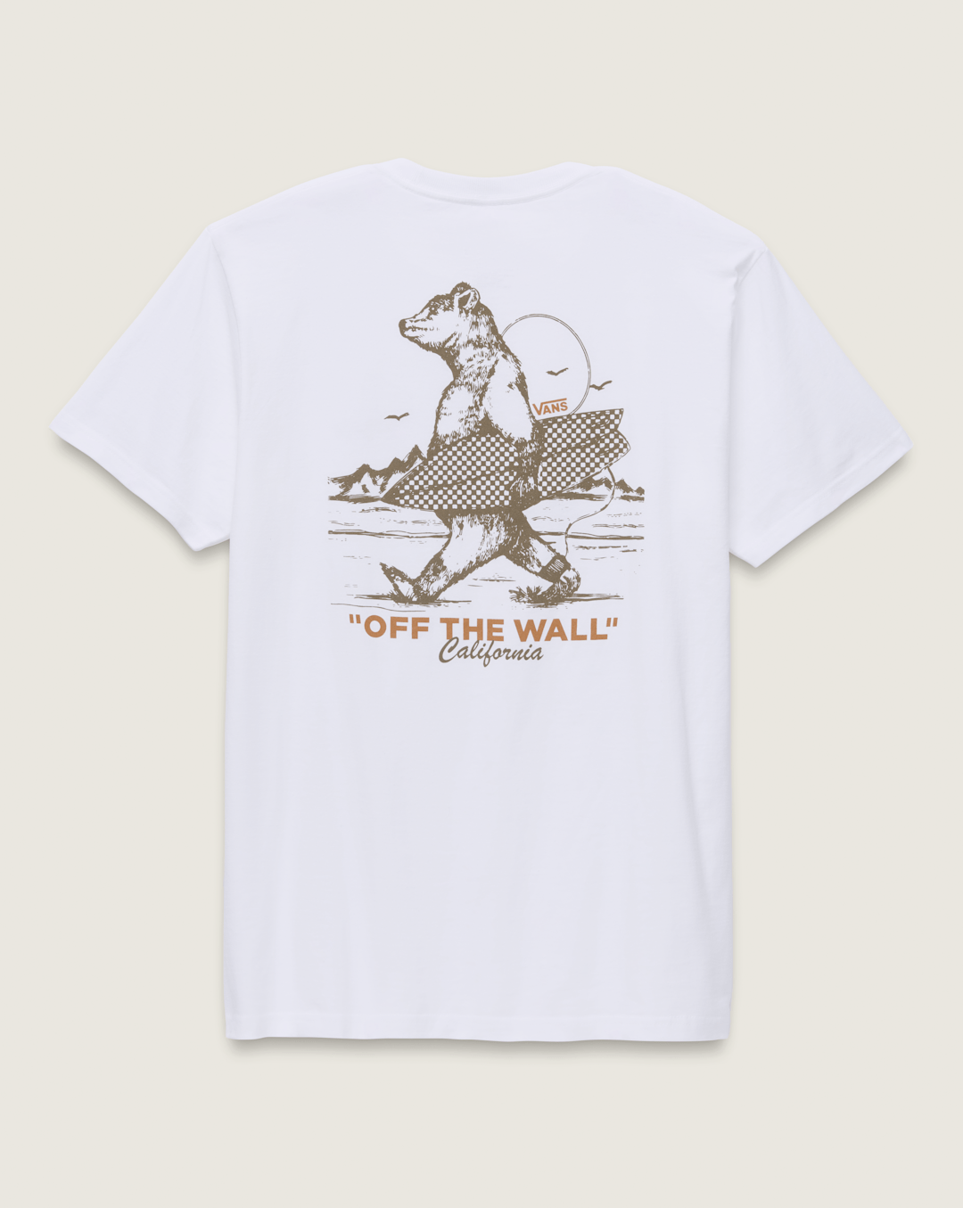 California Bear Stroll T-Shirt in White | Vans on sale