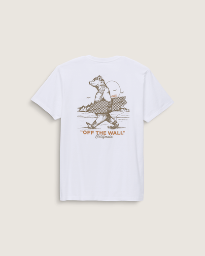 California Bear Stroll T-Shirt in White | Vans on sale