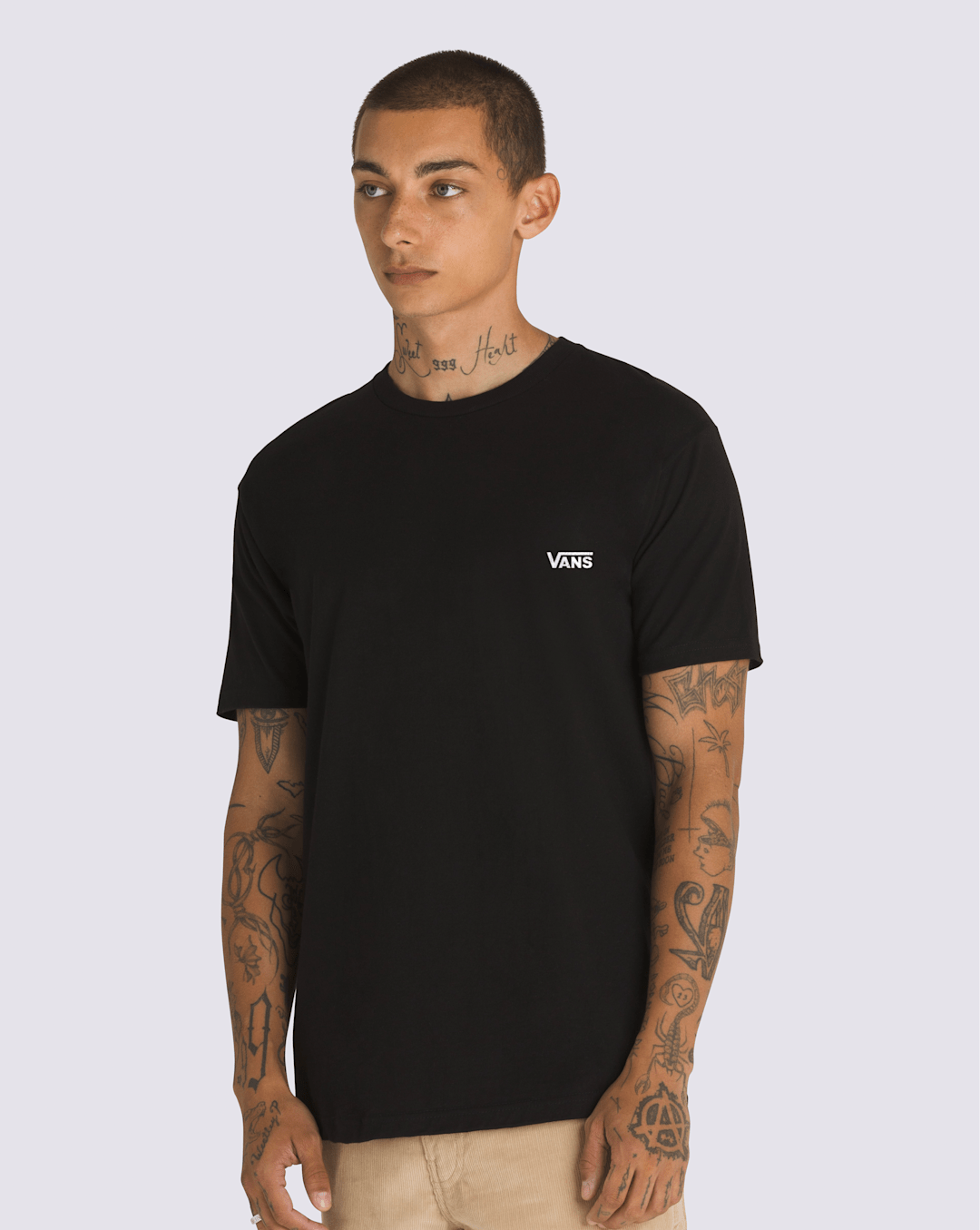 Stage Walk T-Shirt in Black | Vans discount