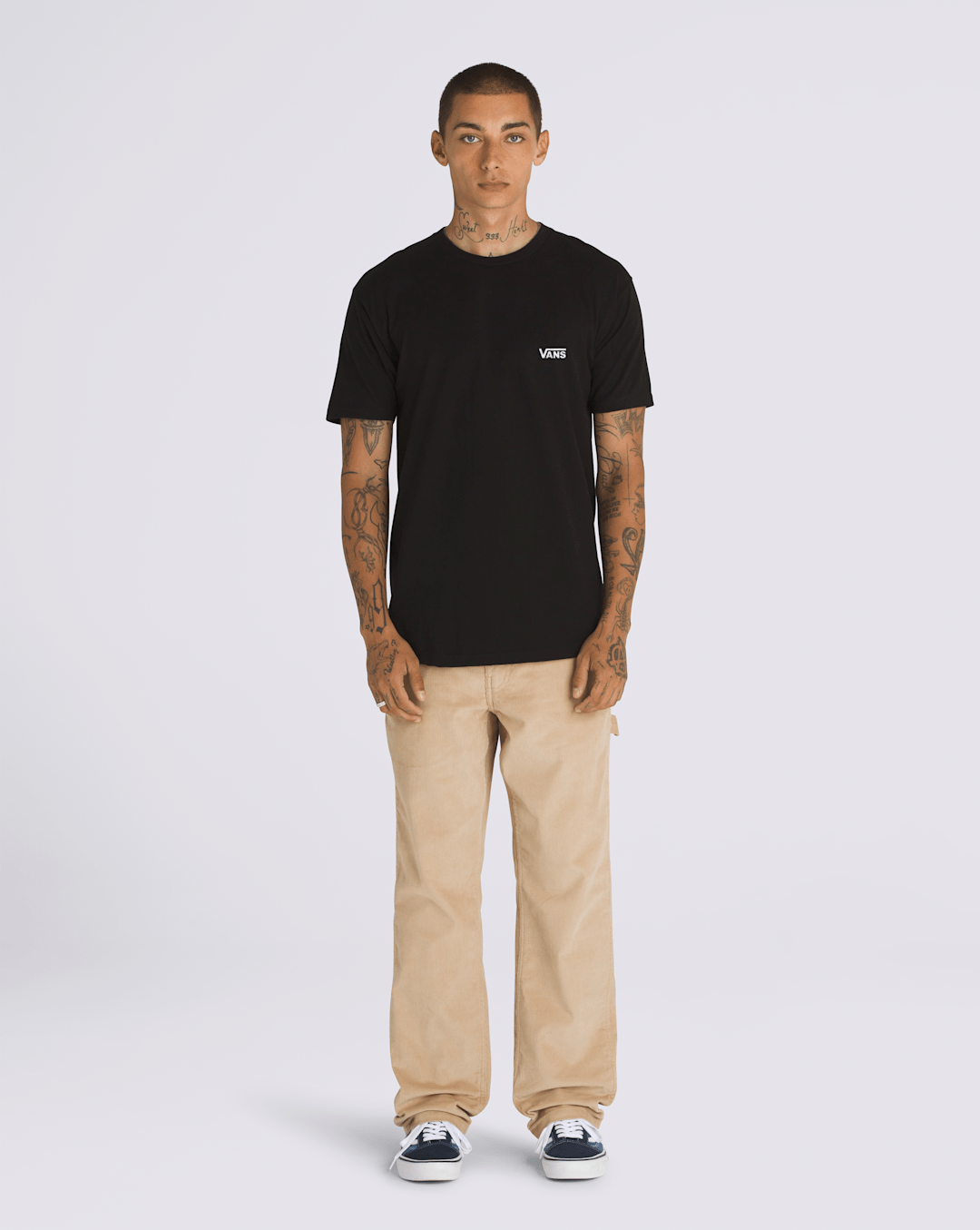 Stage Walk T-Shirt in Black | Vans discount