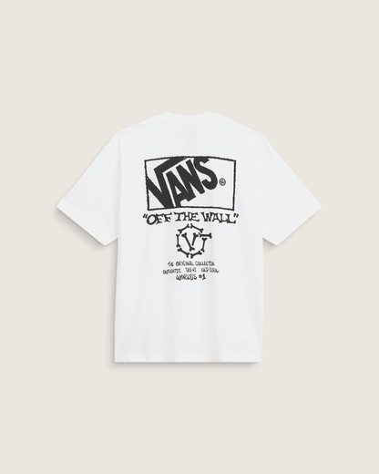 Circle Bones T-Shirt in White | Vans outlet
