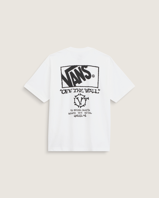 Circle Bones T-Shirt in White | Vans outlet