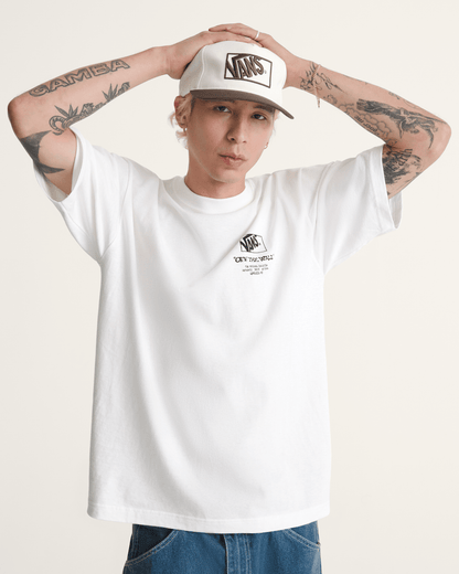Circle Bones T-Shirt in White | Vans outlet