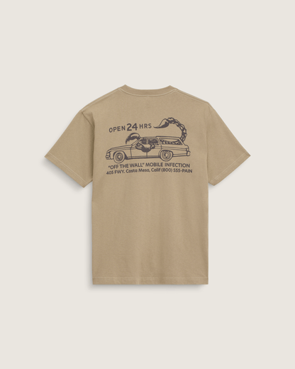 Sting Wagon T-Shirt in Bay Leaf Green | Vans near me