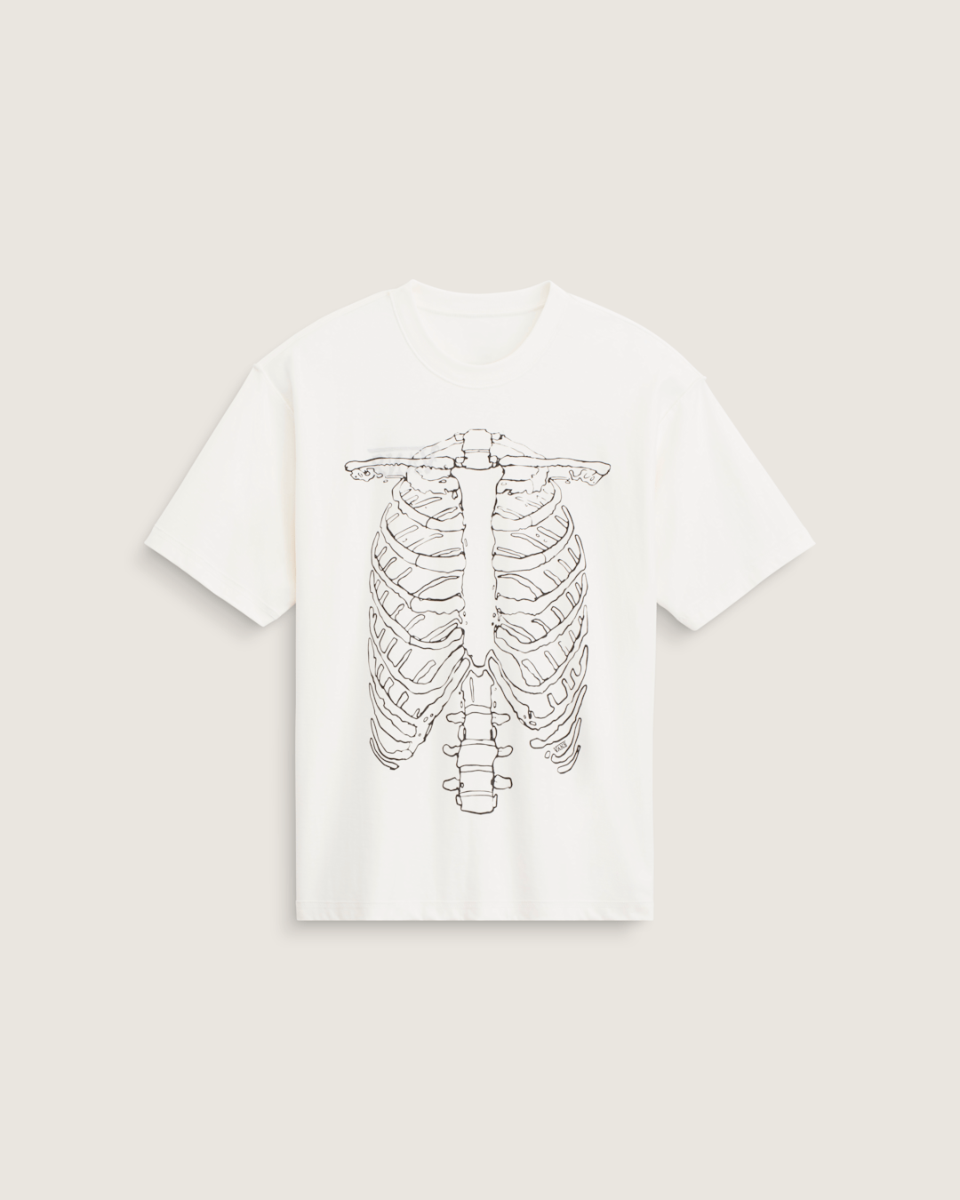 Ribcage Reversible T-Shirt in Egret White | Vans discount