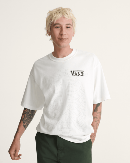 Ribcage Reversible T-Shirt in Egret White | Vans discount