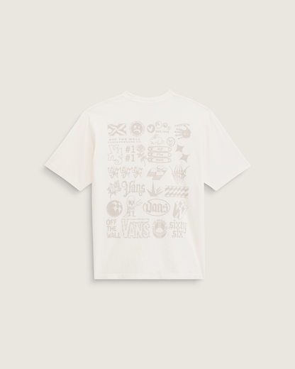 Mixed Lot T-Shirt in Marshmallow White | Vans near me