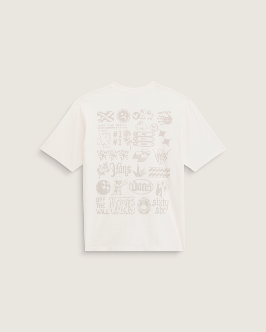 Mixed Lot T-Shirt in Marshmallow White | Vans near me