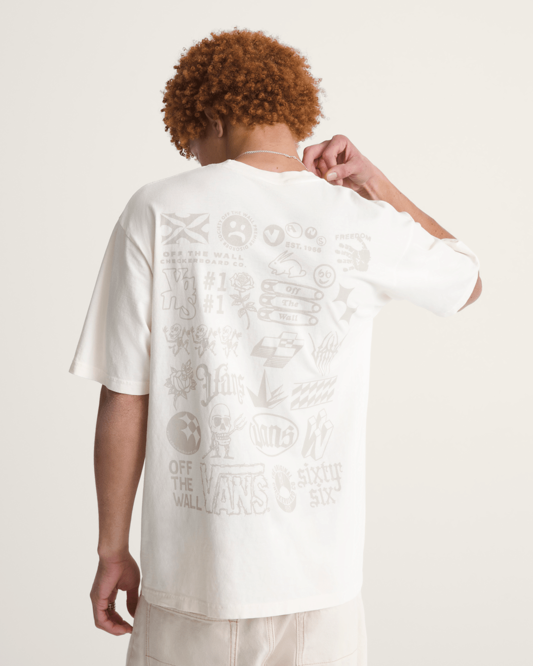 Mixed Lot T-Shirt in Marshmallow White | Vans near me