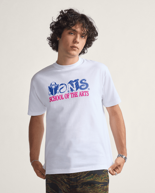 Art Skool T-Shirt in White | Vans sale