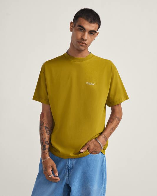Thanks For Surfin T-Shirt in Burnt Gold Yellow | Vans discount