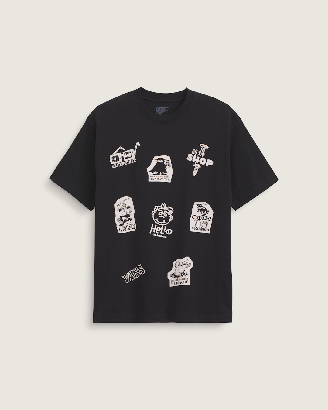 Classified T-Shirt in Black | Vans outlet