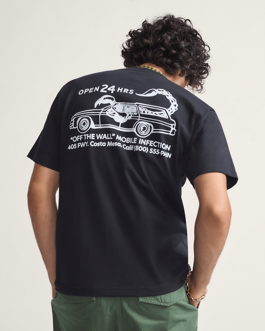 Sting Wagon T-Shirt in Black | Vans on sale