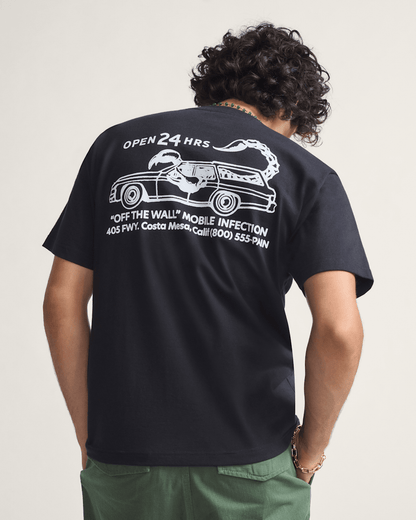 Sting Wagon T-Shirt in Black | Vans on sale